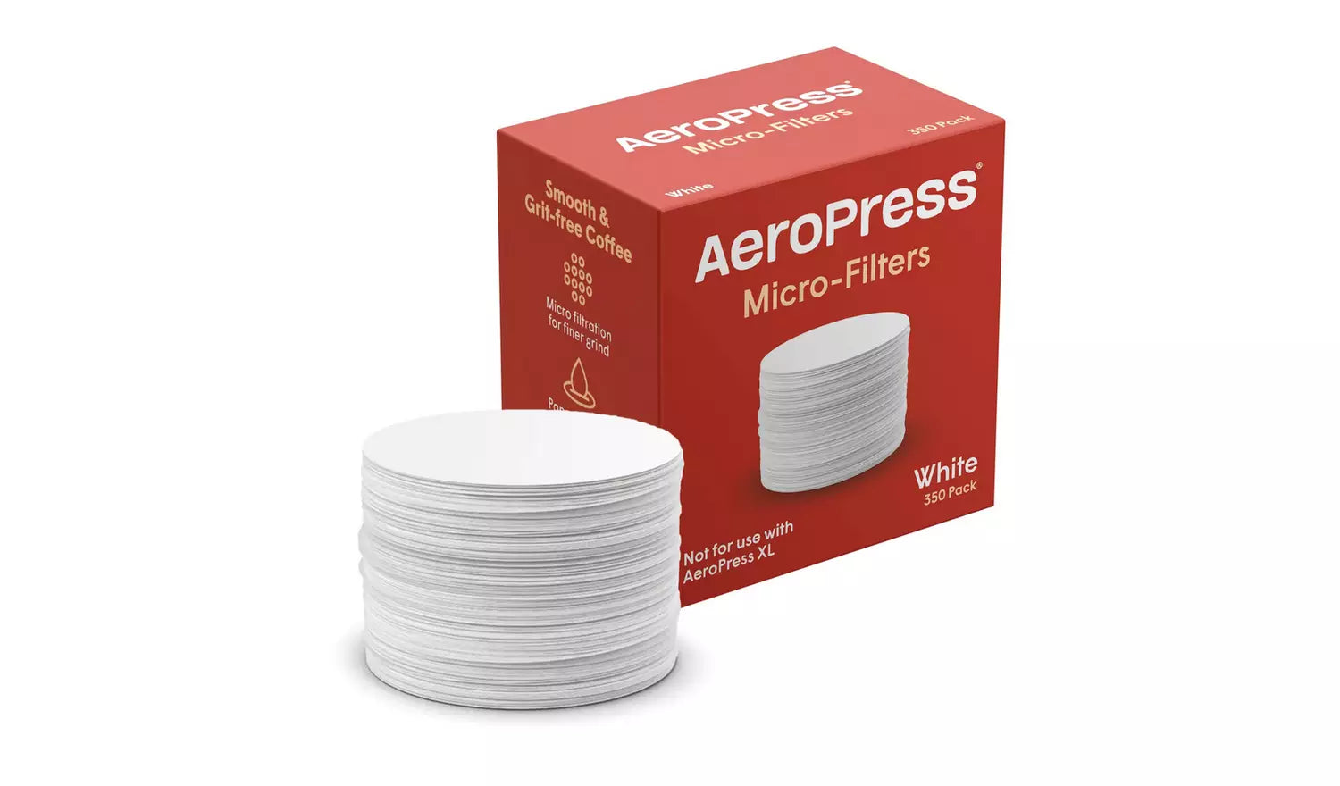 Aeropress micro-filters 350 pack. Scorgo Coffee & Roastery Co.