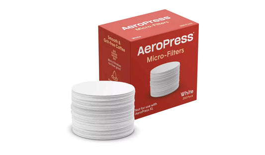 Aeropress micro-filters 350 pack. Scorgo Coffee & Roastery Co.