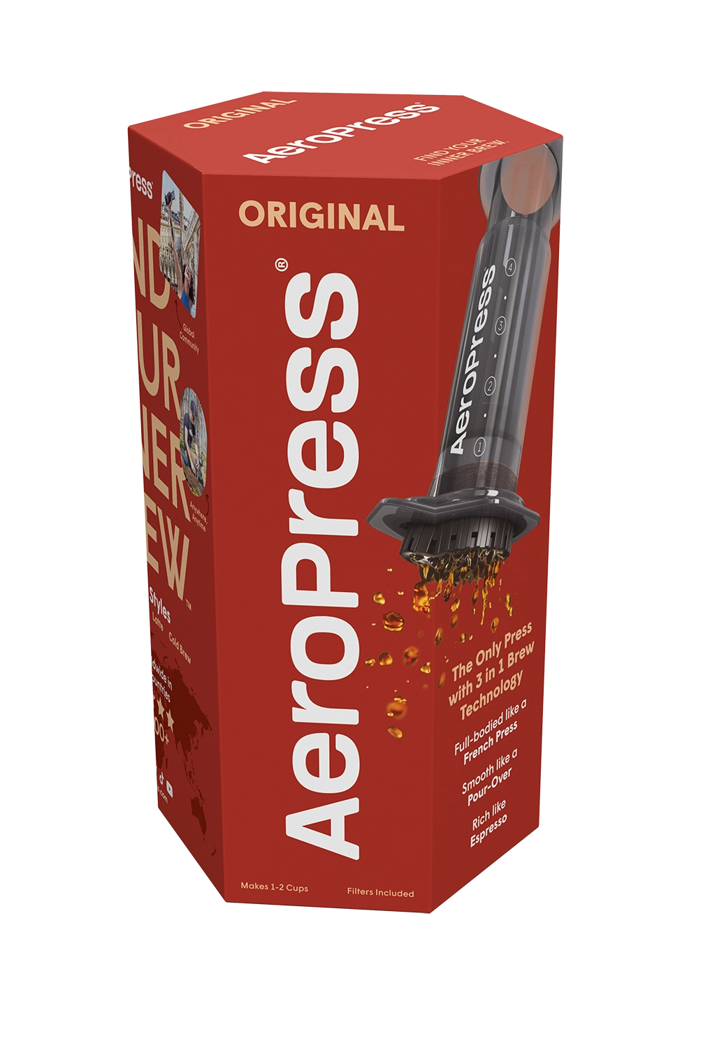 AeroPress Original Coffee Brewer. Scorgo Coffee & Roastery Co. Freshly roasted coffee beans and ground coffee from a family-run roastery in the UK. Free delivery options.