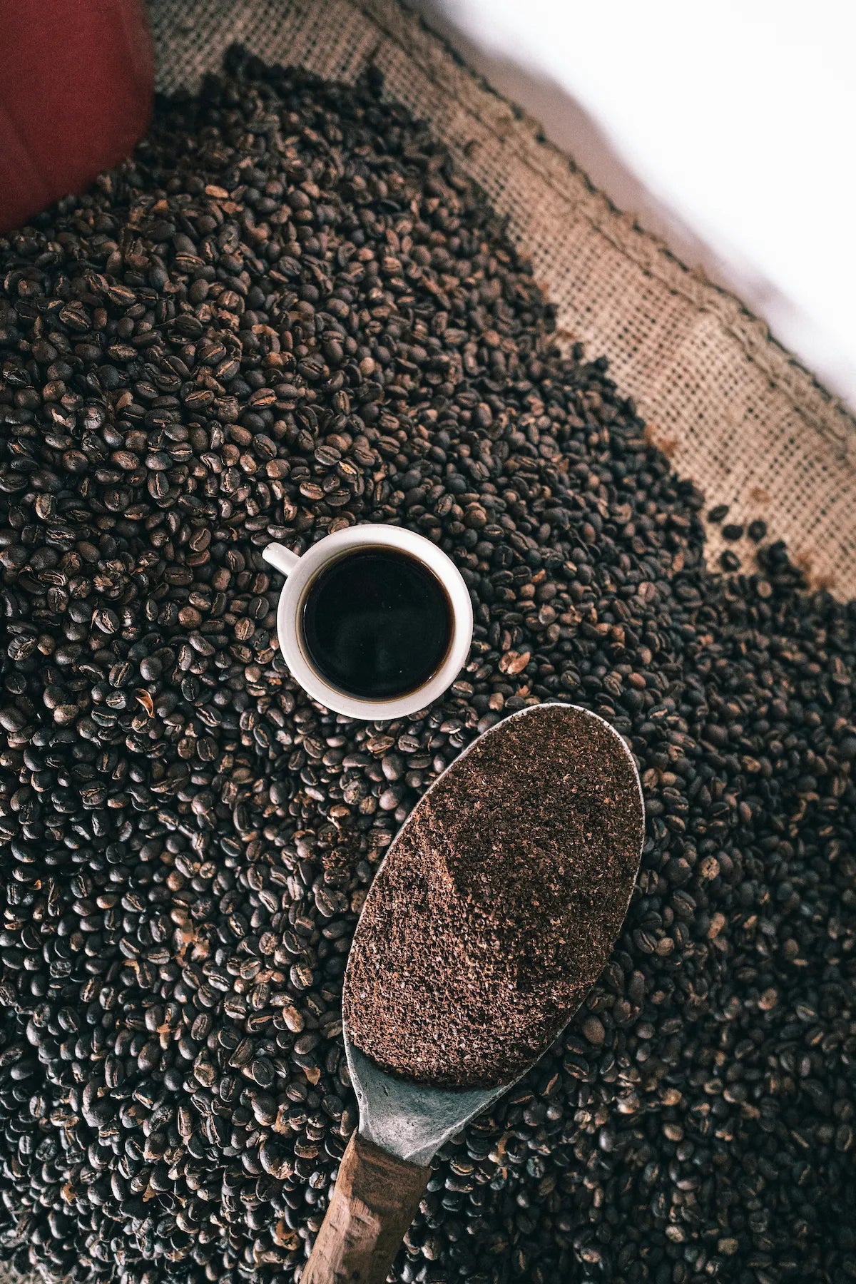 Enjoy a delicious flat white, latte or americano with good quality specialty coffee beans that are roasted to order by a UK-based roastery. Fresh medium roasted coffee.